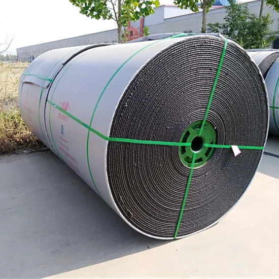 Quality Assured Transmission Belt, Nylon Fabric Rubber Conveyor Belt System