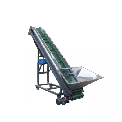 Magnet Convey Belt Steel Belt Conveyor System Supplier for Plastic Granulator